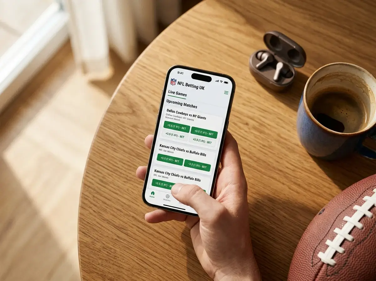 NFL Betting Apps UK: Mobile Sportsbook Features for American Football