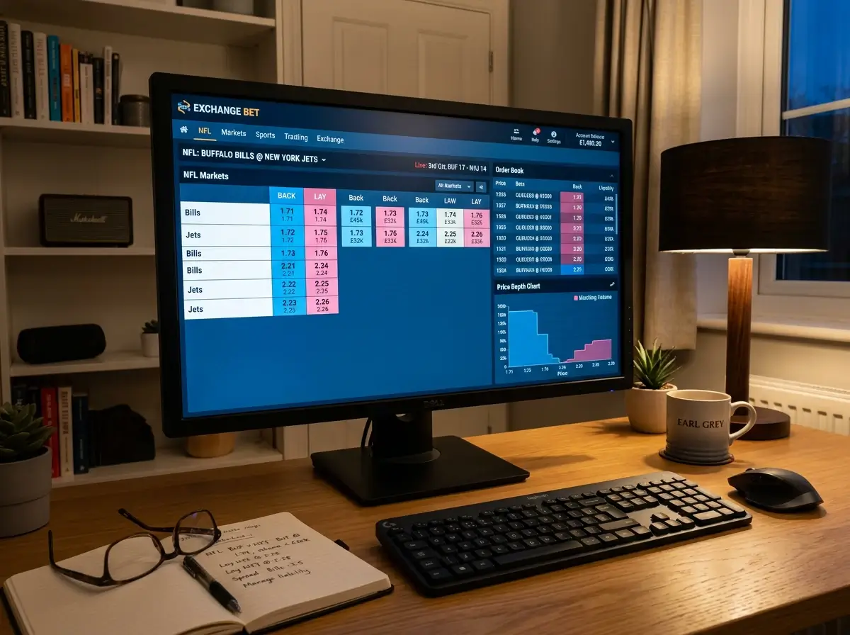 NFL Betting Exchange UK: Laying and Backing American Football Outcomes