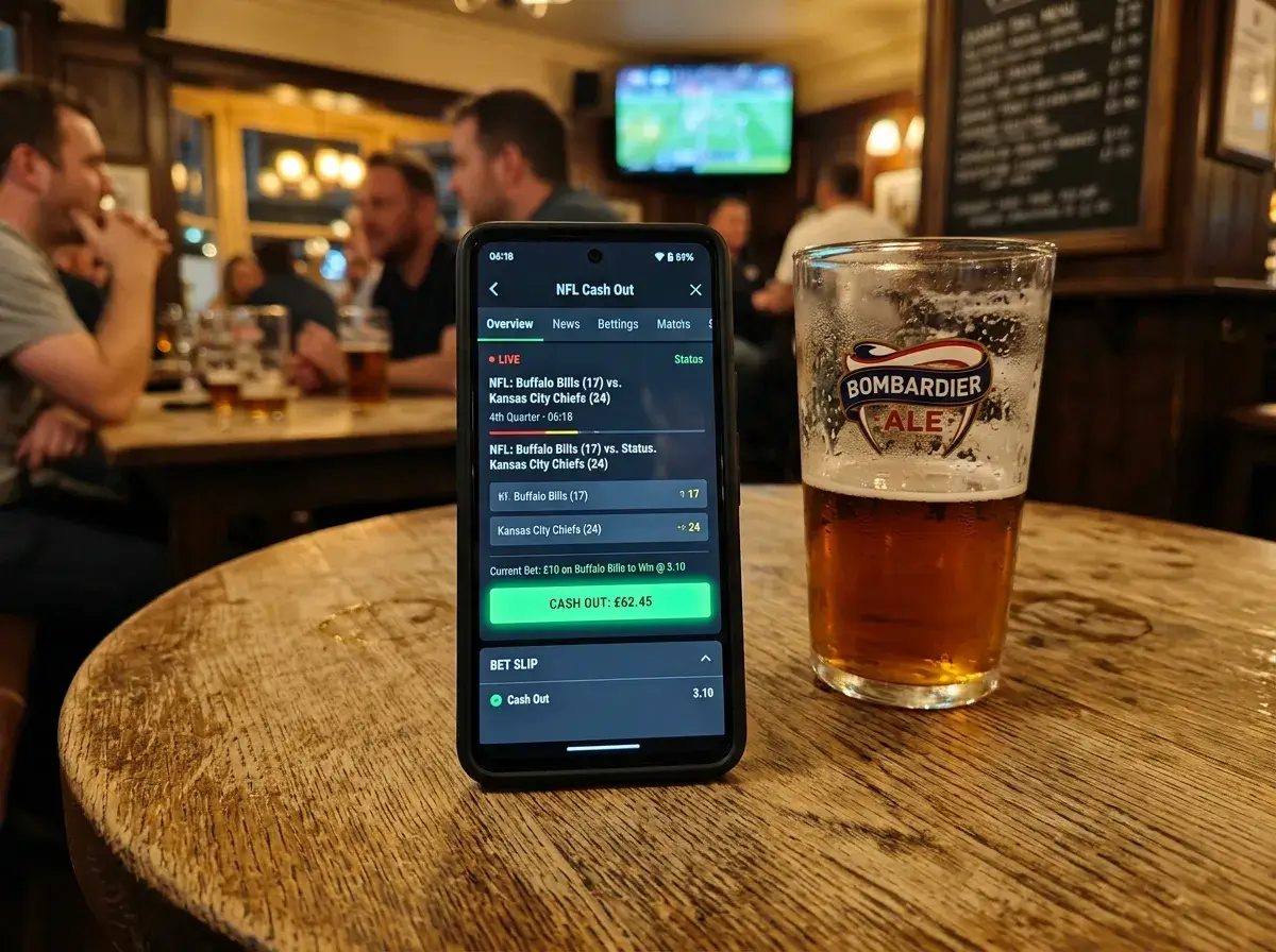 NFL Cash Out UK: When to Take Early Profits on American Football Bets