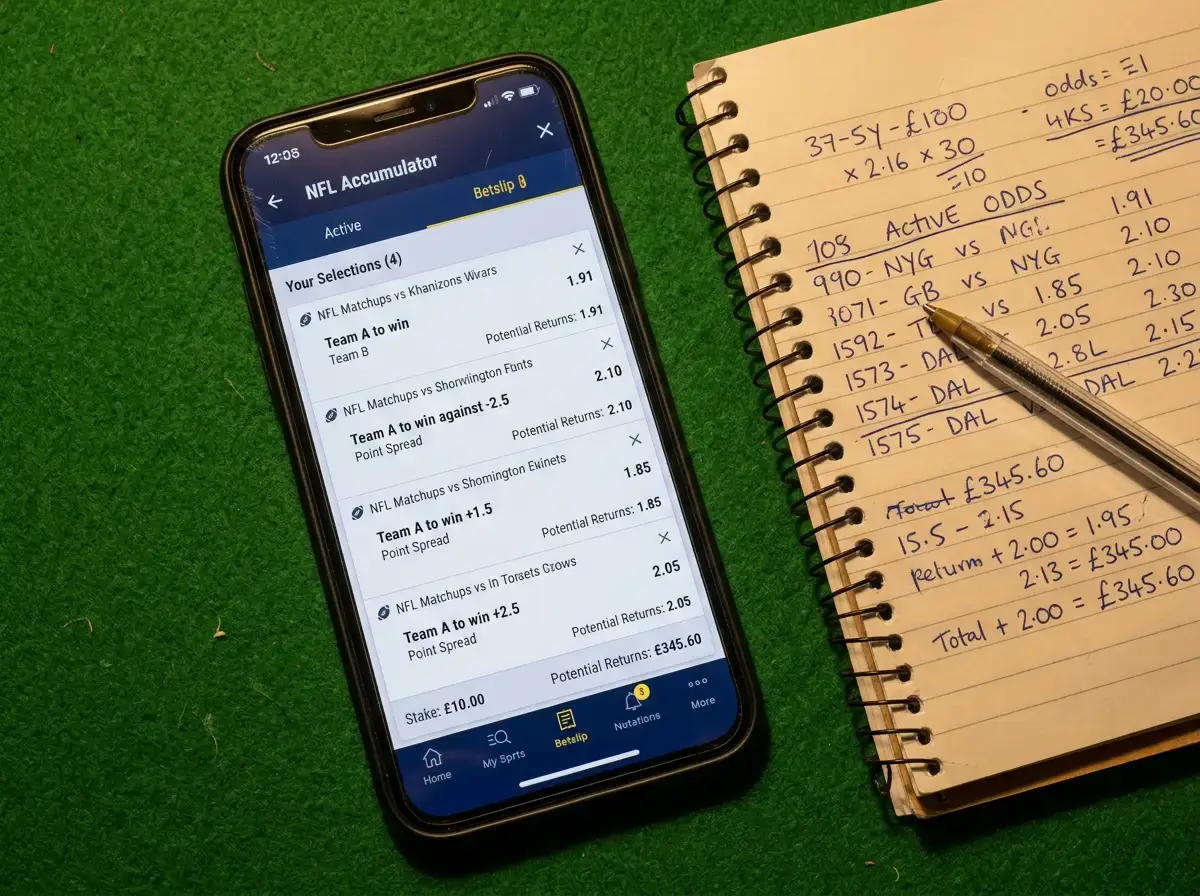 NFL Parlay Betting UK: Building Accumulators on American Football