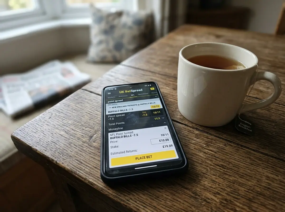 NFL Point Spread Betting UK: How Handicap Lines Work in American Football