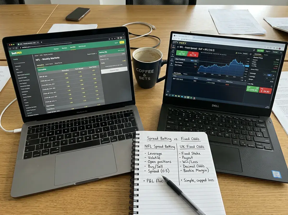 NFL Spread Betting vs Fixed Odds: Understanding Both Formats in the UK