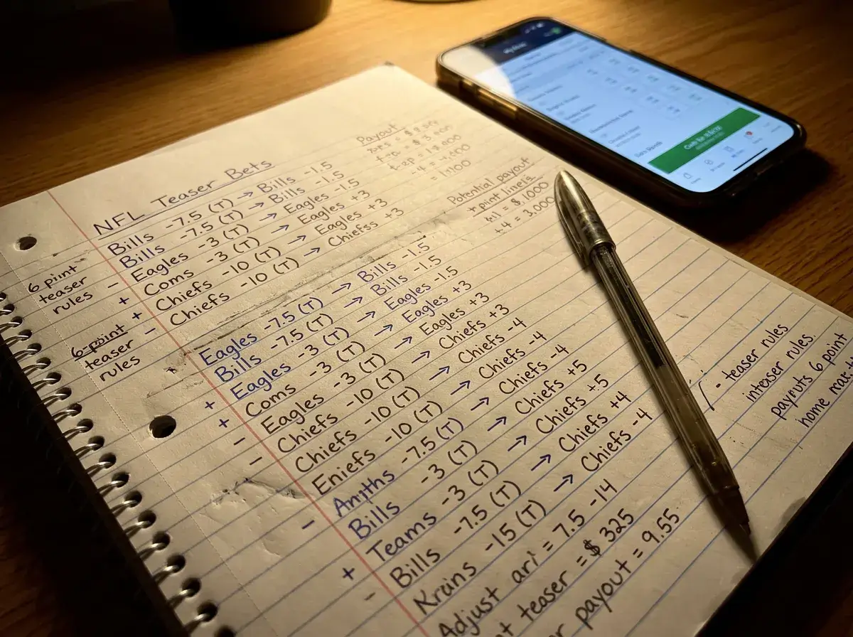 NFL Teaser Bets UK: Adjusting Point Spreads in Your Favour